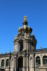 the zwinger in dresden, germany