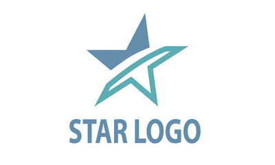 Fototapeta na wymiar Star Logo Design
