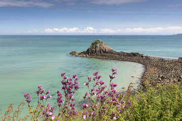 Wandern auf der Kanalinsel Herm, UK