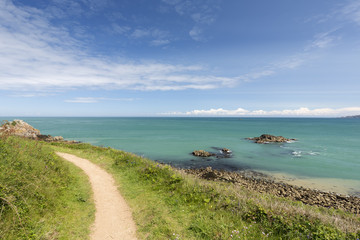 Wandern auf der Kanalinsel Herm, UK