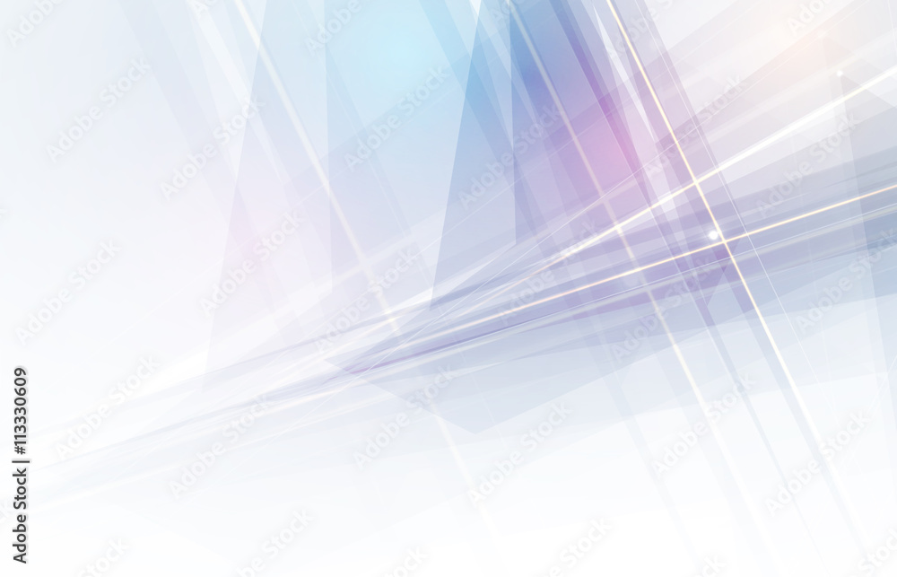 Poster Abstract tech background. Futuristic technology interface. Vector virtual concept