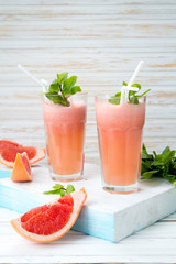 Freshly squeezed grapefruit juice
