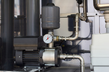 Water pump in building industry