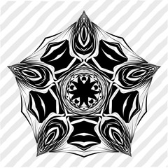 Beautiful circular pattern for your design