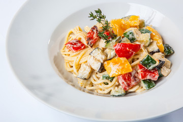 Italian Pasta with vegetables