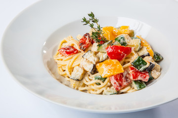 Italian Pasta with vegetables