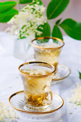 tea with  elderberry