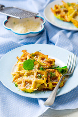 marrow wafers with parmesan