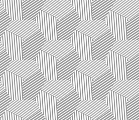 Vector geometric background. Seamless pattern with abstract shapes.