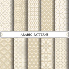 arabic vector pattern