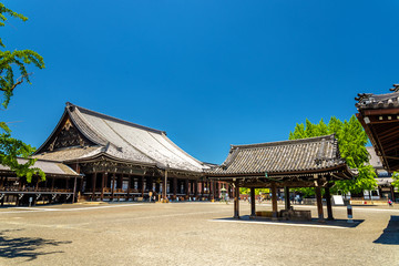 Nishi Hongan-ji, a buddhist temple in Kyoto