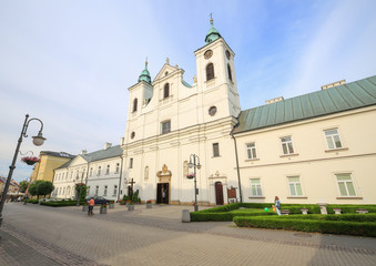 Zabytkowy kościół w Rzeszowie / Polska
