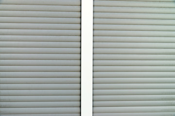 closed blinds / Window with closed blinds