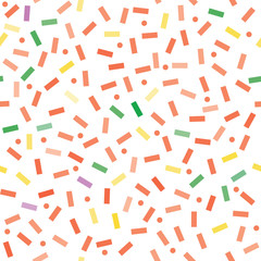 Modern poster, brochure or card geometric figures in Memphis style, perfect for web background or print wrapping decoration and fashion textile, fabric design.