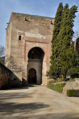 Fototapeta na wymiar Gate of Justice in Alhambra