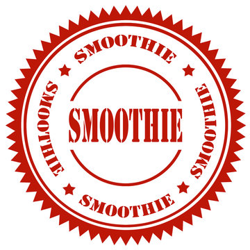 Smoothie-red stamp