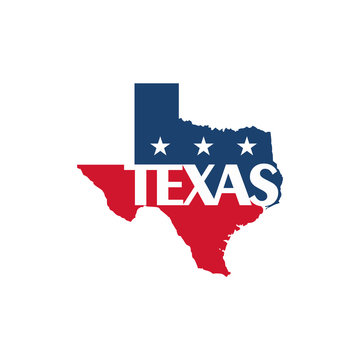 Star Texas Map Logo Icon Symbol Graphic Illustration