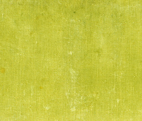 Weathered yellow canvas texture.