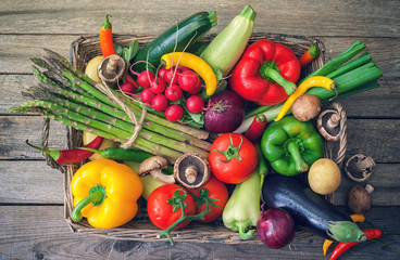 Légumes biologiques sains