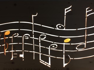 note musicali nota musicale nota illuminata 