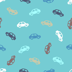 Seamless pattern - cars