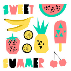 Summer Design Elements