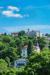Blick auf Loschwitz bei Dresden