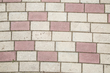 Obraz premium rectangular paving slabs