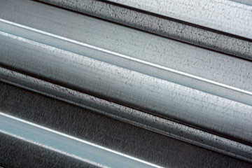 Metal profiled sheet decking