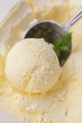 Vanilla ice cream