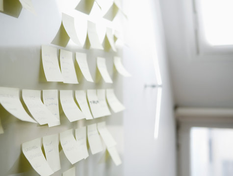 Post-its on board