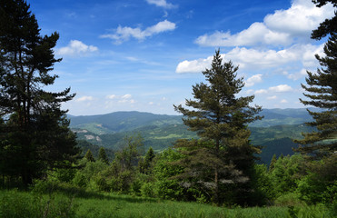 Mountains Pieniny in Slovakia and Poland © luzkovyvagon.cz