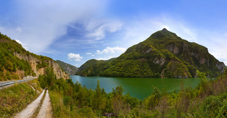 Drina river near Visegrad - Bosnia and Herzegovina