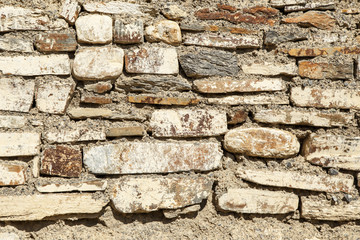 Old stone wall, texture background