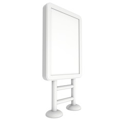 Lightbox LCD screen floor stand.