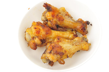 Grilled chicken leg