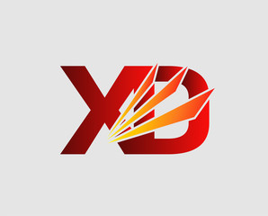Letter X and D logo

