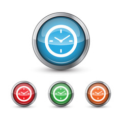 button vector icons clock