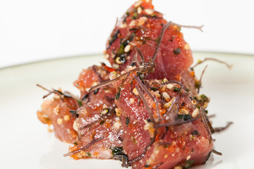 Specialty Hawaiian Raw Fish Salad (Poke)