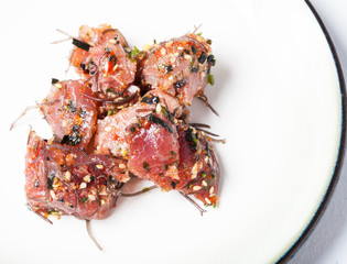 A Plate of Hawaiian Poke