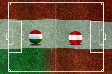 Soccer Euro 2016 ( Football ) Hungary and Austria 