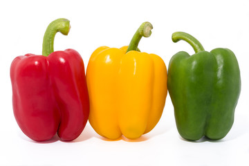 Paprika is a cultivar of the species Capsicum annuum paprika yield different colors, including red, yellow, orange and green peppers are sometimes grouped with less pungent pepper called sweet peppers