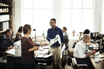 Business Team Working Office Worker Concept