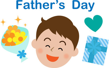 父の日　アイコン　セット