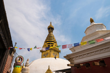 View of Swayambhunath, Kathmandu, Nepal