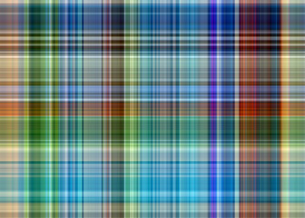 Abstract pattern of colored longitudinal and transverse lines