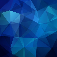 Obraz premium Abstract geometric style blue background. Blue business background