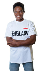 Lachender Fan aus England