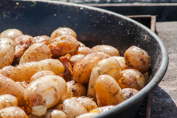 fried potatoes Festival