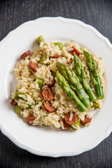 Spargel Risotto